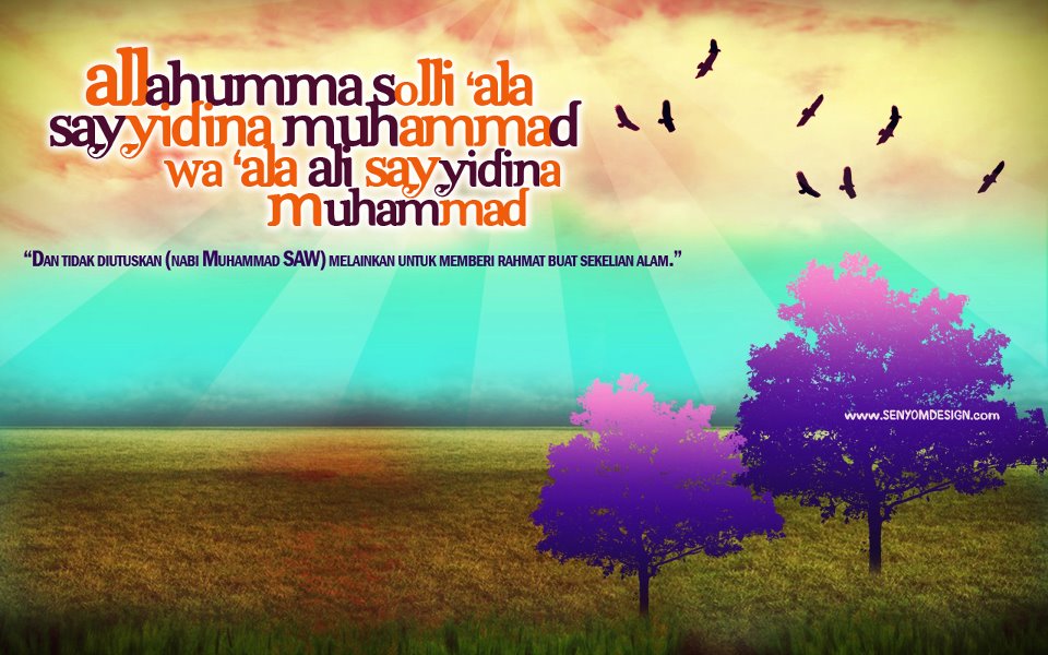 bacaan sholawat nabi Muhammad SAW