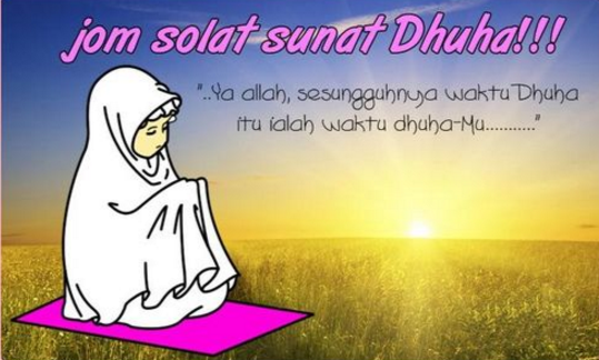 Batas Waktu Sholat Dhuha